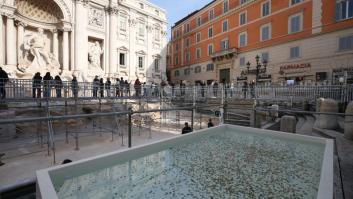 Crítica feroz a la nueva Fontana de Trevi de Roma: "Es una piscina municipal espantosa"