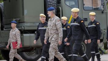 Felipe VI: "Estar en los lugares afectados va a ser una constante en el futuro"