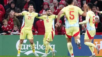 España sentencia el liderato de grupo en la Nations League venciendo 1-2 a Dinamarca