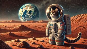 El robot explorador espía un 'gato' en Marte y la foto deja sin palabras a los expertos de la NASA