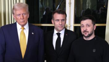 Trump se reúne con Zelenski en el Elíseo, en un encuentro organizado por Macron