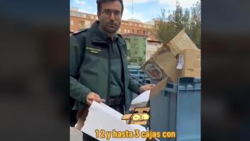 La Guardia Civil y la Policía Nacional avisan de lo que pasa al tirar paquetes con etiqueta