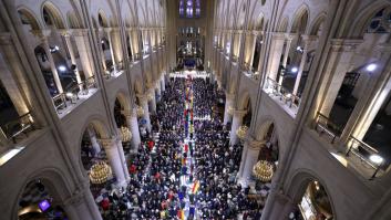 La primera misa en Notre Dame borra la pena del incendio de 2019: "La alegría es máxima"