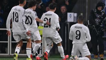 El Real Madrid toma aire en la Champions tras vencer 2-3 a la Atalanta