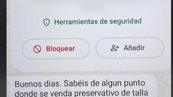 Una farmacia comparte el WhatsApp que les ha enviado un cliente: la hora del mensaje dice mucho