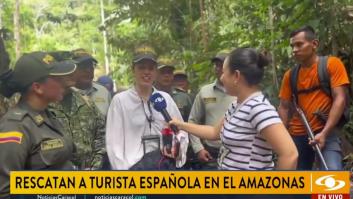 Rescatan a una turista española en una selva colombiana: así logró sobrevivir