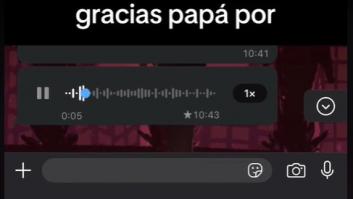 Este audio de un padre a su hijo sobre su estado de WhatsApp es oro puro