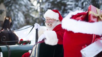 Detienen al trineo de Papá Noel de camino a la guardería por un nuevo código de circulación