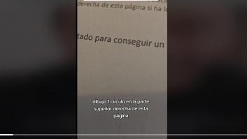 Un profesor pide en un examen que dibujen un círculo si han leído el enunciado: lo que pasa, para reflexionar