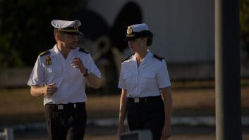 Leonor se despide de Marín tras cuatro meses de instrucción naval