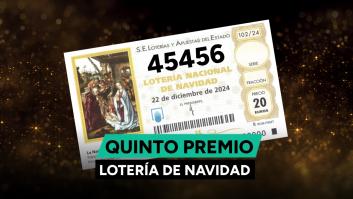 45.456, cuarto quinto premio de la Lotería de Navidad 2024