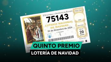 75.143, séptimo quinto premio de la Lotería de Navidad 2024