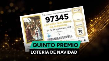 97345, sexto quinto premio de la Lotería de Navidad 2024