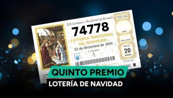 74.778, tercer quinto premio de la Lotería de Navidad 2024