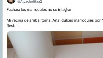 Su vecina marroquí le hace este regalo por Navidad y el comentario que hace está siendo muy aplaudido