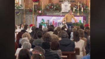 En plena polémica por la estampita de Lalachús recuperan lo que pasó en una iglesia