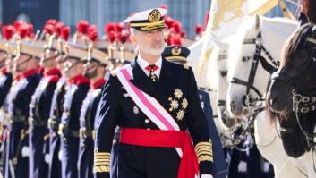 Los reyes y la princesa Leonor presiden la Pascua Militar en el Palacio Real