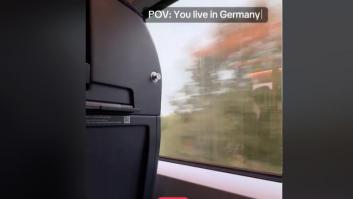 Este comunicado en pleno viaje de un tren en Alemania se ha visto dos millones de veces: para prestarle atención