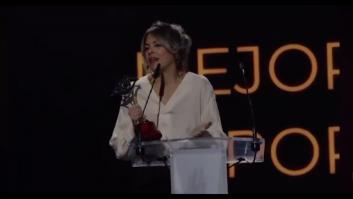 El conmovedor discurso de la hija de Almudena Ariza al recoger el Premio Iris para su madre