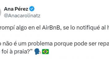 Una española rompe algo en un AirBnB en Brasil y la respuesta del anfitrión es para enmarcar