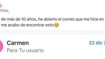 Abre el correo electrónico del colegio 9 años después y el mensaje que le dejó su madre tiene a todos enamorados