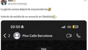 Descubre el intento de estafa con un piso en Idealista, le dice que es juez y la reacción del estafador es de risa