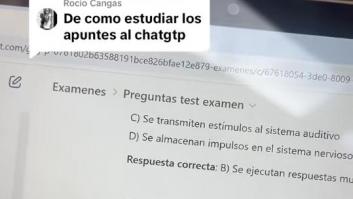 Mete los apuntes en ChatGPT y pide que le haga un examen: el resultado aterroriza a los profesores