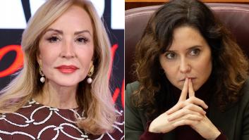 Carmen Lomana habla de cómo se lleva con Ayuso y revela el comentario que le hizo que "le sentó fatal"