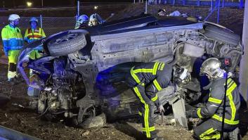 Muere una joven de 15 años al salirse de la vía el coche en el que viajaba en la A2 en Alcalá de Henares