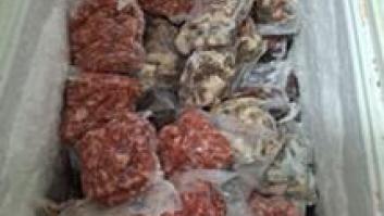 A un paso de España: incautan más de una tonelada de carne podrida lista para vender por redes sociales