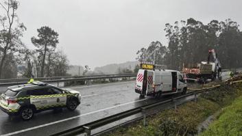 Los estragos de Herminia en España: un muerto, vientos de hasta 160 km/h, cortes de luz y miles de incidencias