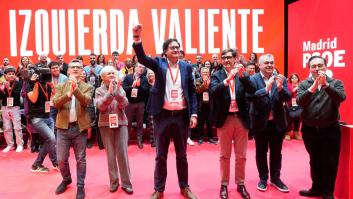 El PSOE arranca su congreso con imágenes de Ayuso, Milei, Orbán o Meloni: "Les ganamos en España, les ganamos en Madrid"