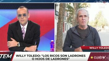 Guillermo Toledo recuerda cinco años después lo que pasó en este momento con Risto Mejide