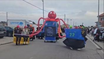 Este disfraz del carnaval de Yeles, en Toledo, deja a todos boquiabiertos