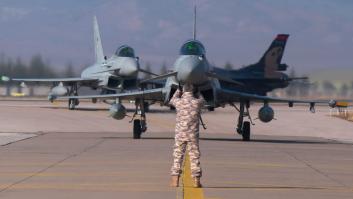 Un país de la OTAN desata el enfrentamiento entre los Eurofighter y los cazas del futuro de EEUU: "Impacto devastador"