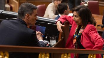 Margarita Robles responde al "pájara" que le dedica Sánchez en sus mensajes a Ábalos