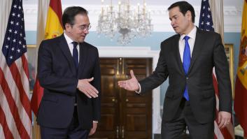 Albares y Rubio dejan claras, en una reunión "cordial", las diferencias entre España y EEUU sobre el gasto en defensa