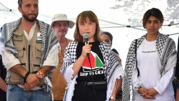Una nueva Flotilla de la Libertad, con Greta Thunberg a bordo, trata de llevar ayuda a Gaza
