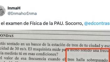 Indignación por la falta de ortografía vista en el examen de Física de la PAU de Extremadura