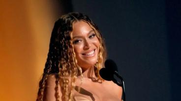 Beyoncé en la gala de Los Grammys