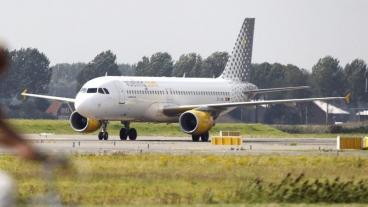 Un avión de Vueling.