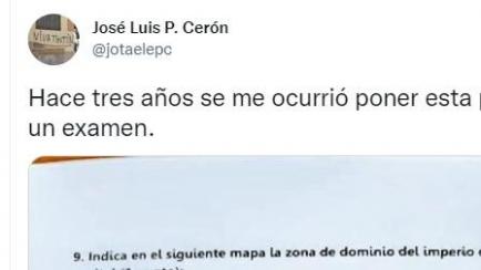 La pregunta más viral de un profesor.