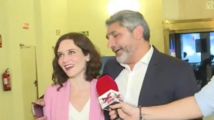 Juan José Cortés e Isabel Díaz Ayuso
