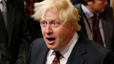 Boris Johnson, primer ministro británico.
