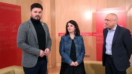 Lastra y Rufián