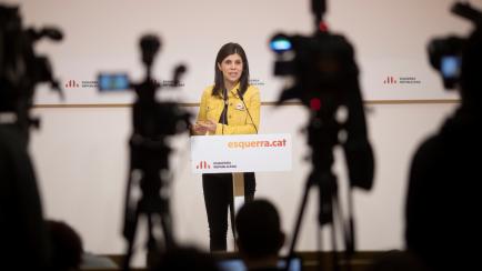 La portavoz de Esquerra Republicana de Catalunya (ERC), Marta Vilalta.