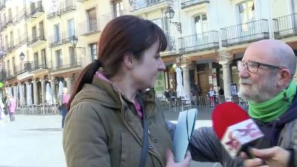 Encontronazo en la calle. 