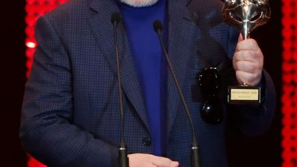 Pedro Almodóvar,en los Premios Feroz de 2020.