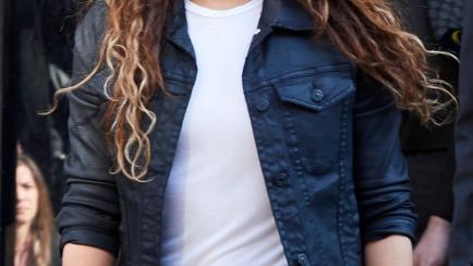 Shakira asiste al juicio de 'La bicicleta'.