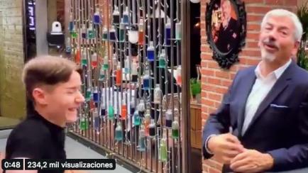 Carlos Sobera en 'First Dates'.
